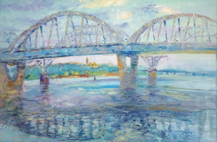 Картина Киевский мост