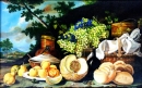 Картина «Натюрморт с виноградом», художник Кливаденко Анатолий, 0 грн.