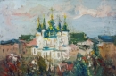 Картина «Андреевская церковь», художник Смелова Кристина, 0 грн.