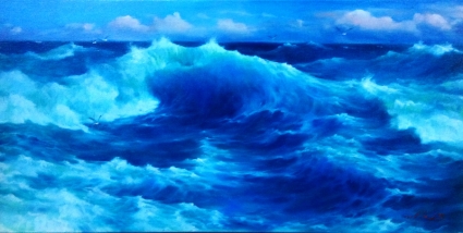 Картина Бирюзовая волна 