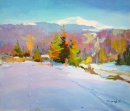 Картина «Зима в Карпатах», художник Шандор Александр, 0 грн.