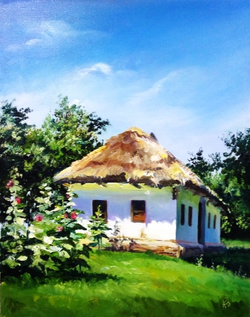 Картина Дом бабушки