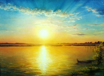 Картина Озеро Свитязь П.З.