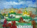 Картина «Осенняя Лавра. Киев», художник СК, 750 грн.