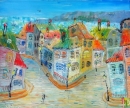 Картина «Город на побережье», художник Витановский Павел, 0 грн.
