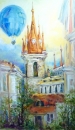 Картина «Городские мечты», художник Василенко Татьяна, 0 грн.
