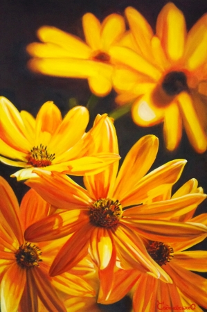 Картина Солнечные цветы