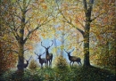 Картина «Олени в лесу П.З.», художник Лазуко Ю.В., 0 грн.
