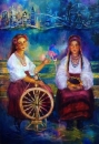 Картина «Дівчата на виданні», художник Стрелковская Анна, 0 грн.