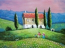 Картина «Итальянский пейзаж», художник Литовка Дмитрий, 0 грн.