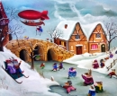 Картина «На Рождество», художник Литовка Юлия, 0 грн.