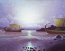 Картина «Финикийские корабли», художник Лавров Олег, 0 грн.