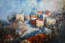 Картина «Вид на Андреевскую церковь», художник Петровский Виталий, 0 грн.