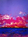 Картина «Захід Сонця», художник Иванова Виктория, 0 грн.