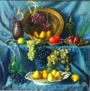 Картина «Груші та виноград», художник Антонюк С.А. чсху, 0 грн.
