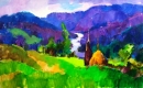 Картина «Літня пора у Карпатах», художник Шандор Александр, 0 грн.