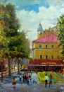 Картина «Кафе на Дерибасовской», художник Козуб Валерий , 0 грн.