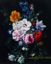 Картина «Цветы в стеклянной вазе», художник Снар Мария, 0 грн.