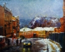 Картина «Зимняя оттепель (2001г)», художник Петровский Виталий, 0 грн.