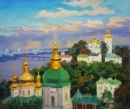 Картина «Вид на нижнюю Лавру», художник Кутилов Юрий Казимир, 0 грн.