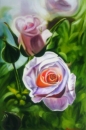 Картина «Белые розы», художник Чудиновских Ольга, 0 грн.