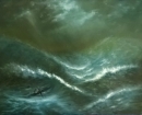 Картина «Неспокойное море», художник Олейн Дмитрий, 0 грн.