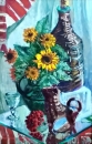 Картина «Нат-т с плетеной бутылкой», художник Диброва Ирина, 0 грн.