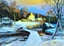 Картина «Зима. Цеквушка», художник Танский Алексей Демя, 0 грн.