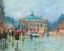 Картина «Париж. Оперный», художник Петровский Виталий, 0 грн.