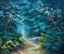 Картина «Лісовими стежками», художник Степанюк Татьяна, 0 грн.