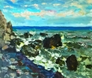 Картина «Море и скалы», художник Шаповалов Сергей, 0 грн.