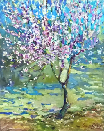 Картина Цветущий персик