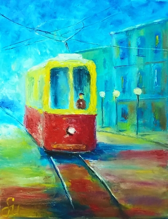 Картина Трамвай