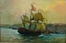 Картина «Через Гібралтар», художник ПР, 0 грн.