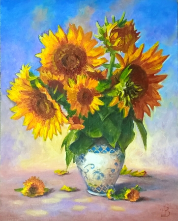 Картина Солнечные цветы