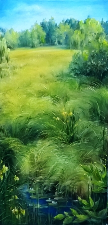 Картина Весняні трави