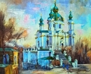 Картина «Андреевская церковь», художник Побережная Яна, 0 грн.