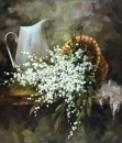 Картина «Конвалії», художник Безсмертная Оксана з, 0 грн.