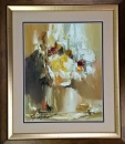 Картина «Белые цветы», художник Гурьев Владислав, 0 грн.