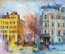 Картина «Рыльский переулок», художник Побережная Яна, 0 грн.