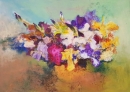 Картина «Букет цветов», художник ПВ, 0 грн.
