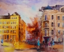 Картина «Рыльский переулок», художник ПЯ, 0 грн.