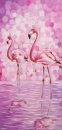 Картина «Розовый фламинго», художник Есипенко Елена, 0 грн.