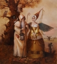 Картина «Встреча с пророком», художник Мацегора Елена, 0 грн.