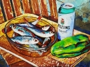 Картина «Натюрморт с пивом », художник Картавцева Оксана, 0 грн.