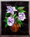 Картина «Ночные цветы (витраж)», художник Львова Галина, 2500 грн.