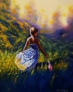 Картина «В душистых травах», художник Синицын Юрий, 0 грн.