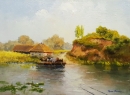 Картина «Переправа через річку», художник Покотило Руслан, 4200 грн.