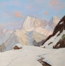 Картина «Тишина в горах», художник Виторт Анастасия, 0 грн.