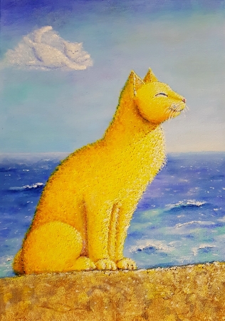 Картина Солнечный кот